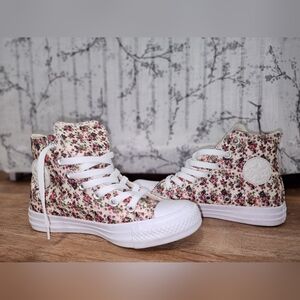 Converse Hi Floral Pink Chuck Taylor All Star women's size 5